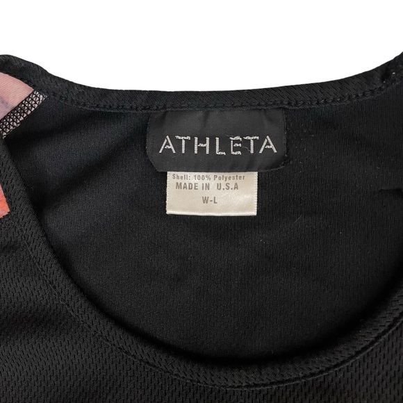Athleta Rash Guard Floral Colorblock Long Sleeve Top - Picture 5 of 9
